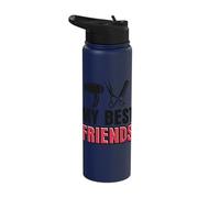My Best Friends Stainless Steel Insulated Water Bottle