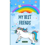 My Best Friends - Unicorn Book of Friends for Kids: Activity Book for Kids - fill in the blanks book for best friends, girlfriends, boyfriends, BFF