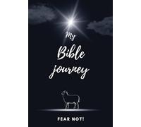 My Bible Journey: A college ruled workbook journal for Bible studies and sermon notes with reading trackers and verse columns