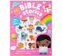My Bible Stories Activity Book (Pink): Turn the Page to Discover Inspirational Bible Stories and Charming Puzzles and Activities; Press Out the Card ... Bible-Themed Crafts (Make Believe Ideas)