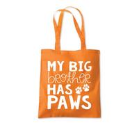 My Big Brother has Paws Dog Tote Shopping Bag 10 Litres Capacity 42 x 38cm