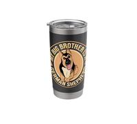 My Big Brother is a German Shephard Design Stainless Steel Insulated Tumbler