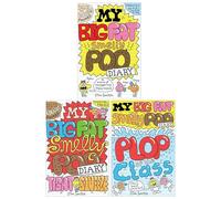 My Big Fat Smelly Poo Diary by Jim Smith 3 Full-Colour Graphic Novels Set (My Big Fat Smelly Poo Diary, My Big Fat Smelly Poo Diary 2: Tight Squeeze & My Big Fat Smelly Poo Diary 3: Plop of the Class)