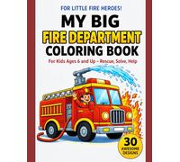MY BIG FIRE DEPARTMENT COLORING BOOK