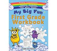 My Big Fun First Grade Workbook: 1st Grade Workbook Math, Language Arts, Science Activities to Support First Grade Skills