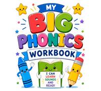 MY BIG PHONICS WORKBOOK: 70+ Fun Phonics Activities for Kids Ages 4-8 (My Big Workbook Series)