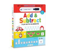 My Big Wipe And Clean Book of Add And Subtract : Fun With Numbers