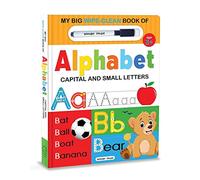 My Big Wipe And Clean Book of Alphabet for Kids : Capital And Small Letters