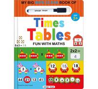 My Big Wipe And Clean Book of Times Tables for Kids : Fun With Maths