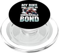 My Bike And I Have An Unbreakable Bond PopSockets PopGrip for MagSafe