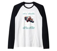My Bike And I Have An Unbreakable Bond Raglan Baseball Tee