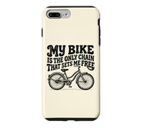My Bike Is The Only Chain That Sets Me Free Funny Bicycle Case for iPhone 7 Plus/8 Plus