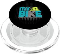 My Bike is Tremendously Awesome. Rental, Mom and Dad Bikers. PopSockets PopGrip for MagSafe