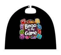 My Bingo Game Night Cute Halloween Cape | Novelty Stylish Dress-Up Capes Costume for Party Holiday