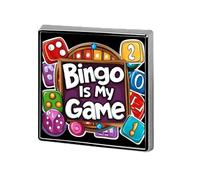 My Bingo Game Night Novelty Metal Badge 1″ Brooch Pin Clothes Hat Bag Tie Accessories Decor