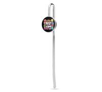 My Bingo Game Night Printed Metal Bookmark Novelty Stainless Steel Hook Aesthetics Book Markers
