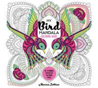 My Bird Mandala Coloring Book : 30 Stunning, Oversized Coloring Pages