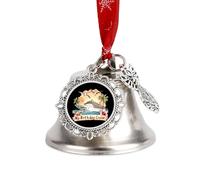 My Birthday Cruise Ship Christmas Jingle Bells Tree Hanging Ornament Xmas Bell Pendant Party Festival Decor Wing Bell