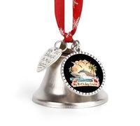 My Birthday Cruise Ship Christmas Jingle Bells Tree Hanging Ornament Xmas Bell Pendant Party Festival Decor Love Bell