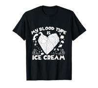 My Blood Type Ice Cream for Men, Women and Kids, Ice Cream T-Shirt