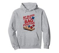 My Blood Type Is Bag Positive, Bag Toss Player Pullover Hoodie