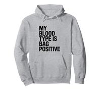 My Blood Type Is Bag Positive, Cornhole Player Pullover Hoodie