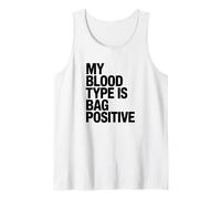 My Blood Type is Bag Positive, Cornhole Player Tank Top