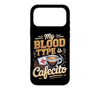 My Blood Type Is Cafecito Cuban Coffee Cuba Case for iPhone 17 Pro Max