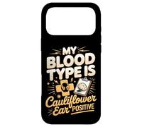 My Blood Type Is Cauliflower Ear Positive Case for iPhone 17 Pro Max