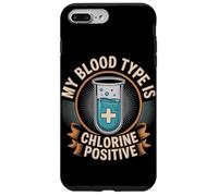 My Blood Type Is Chlorine Positive Swim Life Case for iPhone 7 Plus/8 Plus