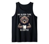 My Blood Type is Coffee Tank Top