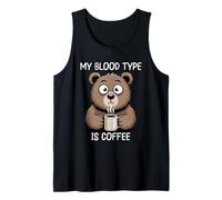 My Blood Type is Coffee Tank Top