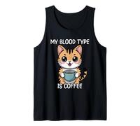 My Blood Type is Coffee Tank Top