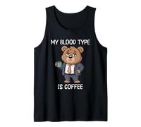My Blood Type is Coffee Tank Top
