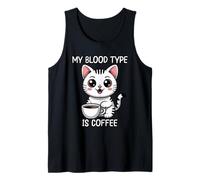 My Blood Type is Coffee Tank Top