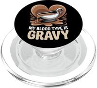 My Blood Type Is Gravy Thanksgiving PopSockets PopGrip for MagSafe