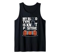 My Blood Type is Knot Positive, Rock Climbing Tank Top