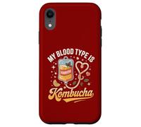 My Blood Type Is Kombucha Case for iPhone XR