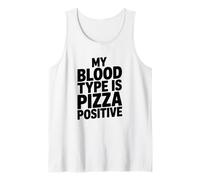 My Blood Type is Pizza Positive, Italien Food Lover Tank Top