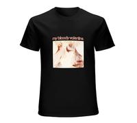 My Bloody Valentine Men's Black T-Shirt Unisex Cotton Tee XXL