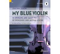 My Blue Violin - 18 Swinging and Jazzy Pieces: For Violin and Piano