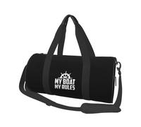 My Boat My Rules Convertible Garment Bag with Shoulder Strap Carry on Garment Duffel Bag for Men Women Rolling Foldable for Travel Luggage Bags
