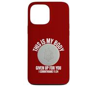 My Body Given Up For You Catholic Mass Eucharist Host Case for iPhone 13 Pro Max