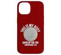 My Body Given Up For You Catholic Mass Eucharist Host Case for iPhone 14
