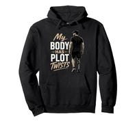 My Body Has Plot Twists Amputation Prosthetic Leg Amputee Pullover Hoodie