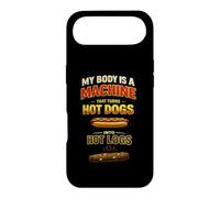 My Body Is a Machine That Turns Hot Dogs Into Hot Logs Case for iPhone Air
