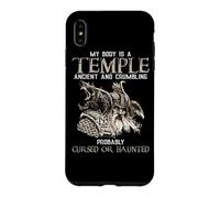 My Body Is A Temple Ancient Crumbling Probably Cursed Case for iPhone XS Max