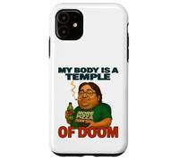 My Body Is A Temple Of Doom Funny Gaming Humor Case for iPhone 11