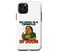 My Body Is A Temple Of Doom Funny Gaming Humor Case for iPhone 11 Pro