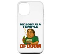 My Body Is A Temple Of Doom Funny Gaming Humor Case for iPhone 12/12 Pro